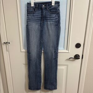 Women’s Buckle Black Bootcut Shaping & Smoothing Jeans Size 26x32